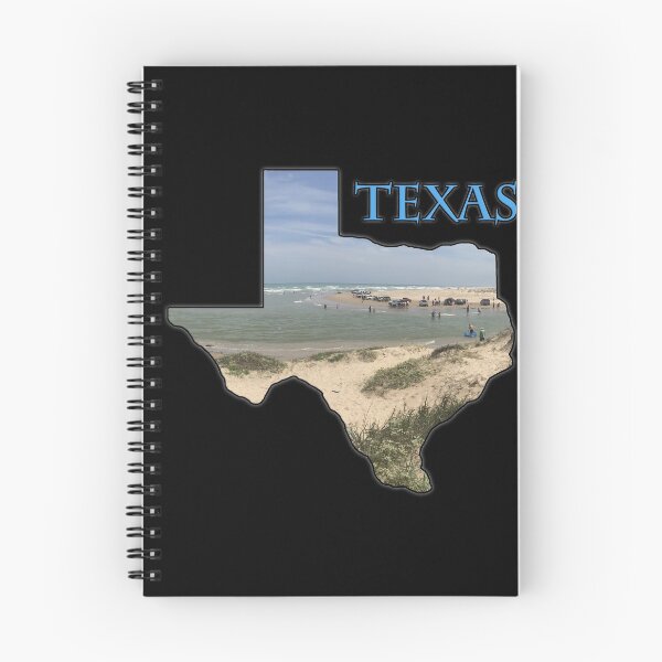 Item preview, Texas State Outline (Boca Chica Park & Beach) designed and sold by gorff.