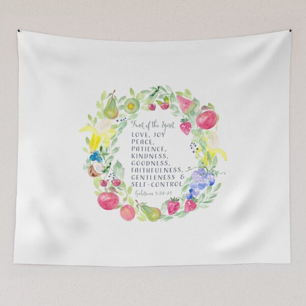 Item preview, The Fruit of the spirit Watercolor Art |  Christian Art designed and sold by Harpley Design Studio.