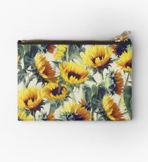 Sunflowers Forever Zipper Pouch