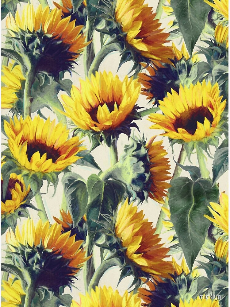 Discover Sunflowers Forever | Canvas Print