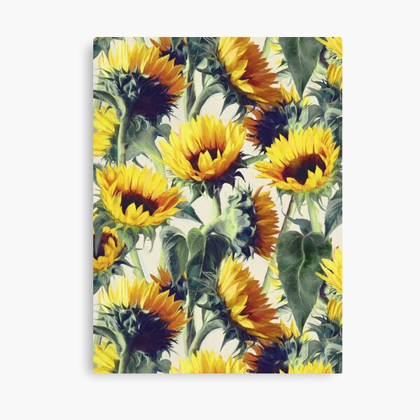 Disover Sunflowers Forever | Canvas Print