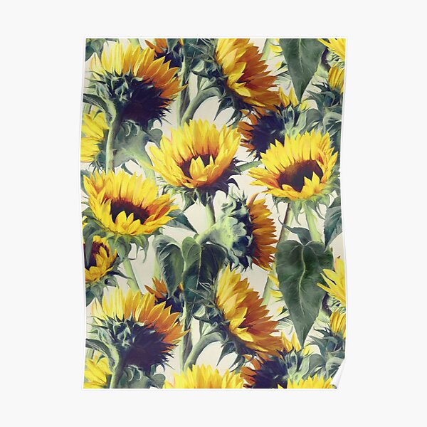 Sunflowers Forever Poster