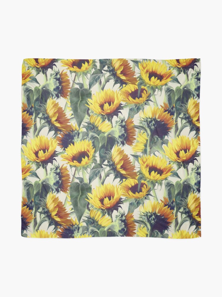 Alternate view of Sunflowers Forever Scarf