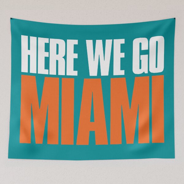 Item preview, Here we go Miami Sports Fan designed and sold by elhefe.