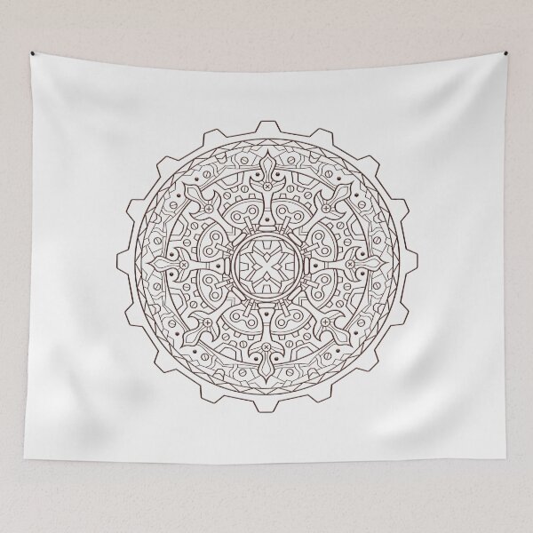 Item preview, Steampunk Key Mandala designed and sold by Art-Frankenberg.
