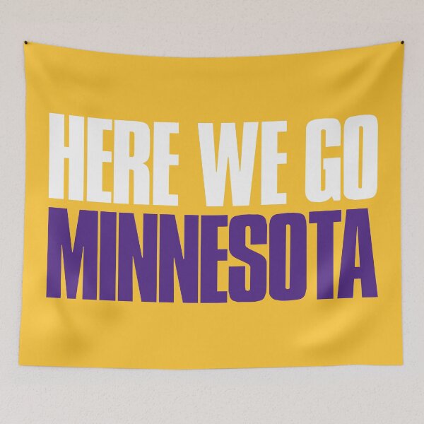 Item preview, Here we go Minnesota Fan designed and sold by elhefe.