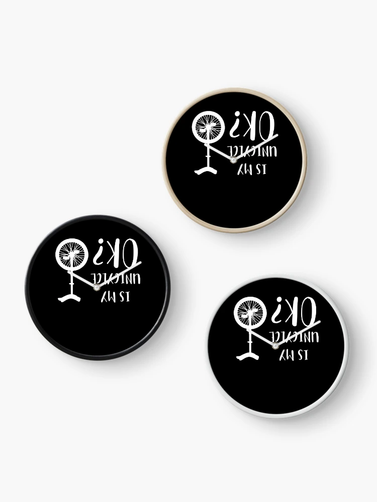 Thumbnail 3 of 4, Clock, Unicycle Riding designed and sold by 4tomic.