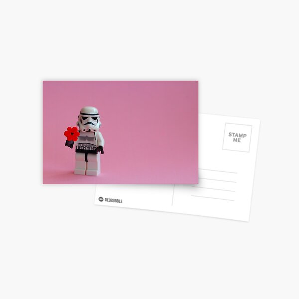 Trooper's Flower Postcard