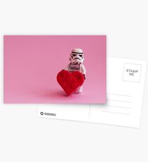 Trooper's Heart - Valentinstag, Geburtstag, Muttertagskarte Postkarten