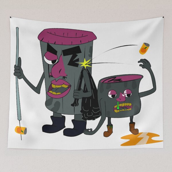 Item preview, The Garbage Men designed and sold by bucketsquad.