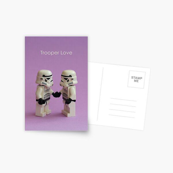 Trooper Love Postcard