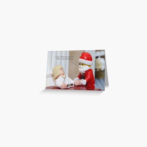 Lack of Faith Greeting Card