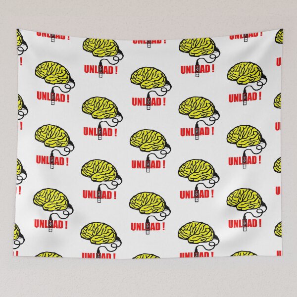 Item preview, Brain to unload designed and sold by NewSignCreation.