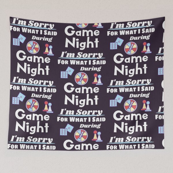 Item preview, Funny Game Night product I'm Sorry For What I Said designed and sold by doodabobs.