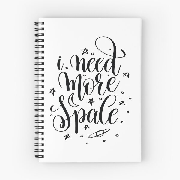 Item preview, I Need More Space Inspirational Quotes designed and sold by ProjectX23.