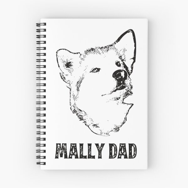 Item preview, Mally Dad Alaskan Malamute designed and sold by DoggyStyles.