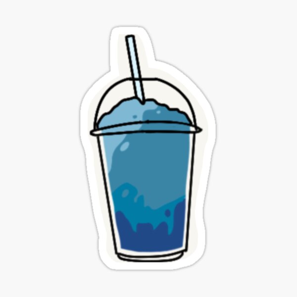 Vista previa del artículo con la obra «Slushie azul», diseñado y vendido por captaincostin.
