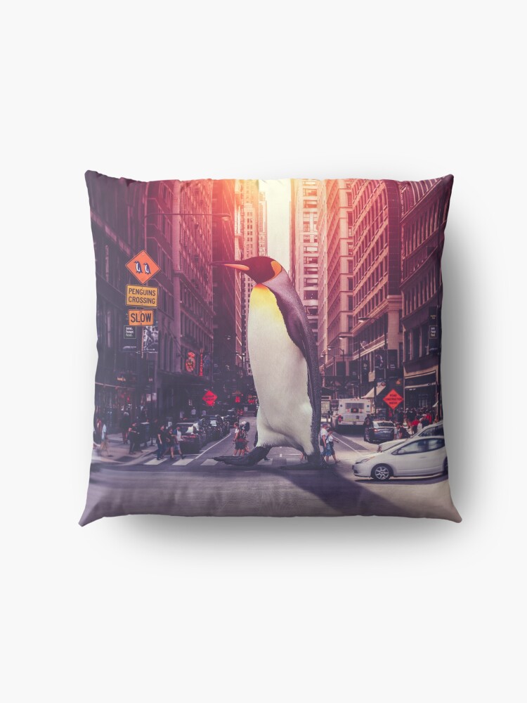 Alternate view of peregrinate Floor Pillow