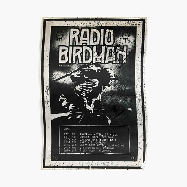 Radio Birdman Live! Poster