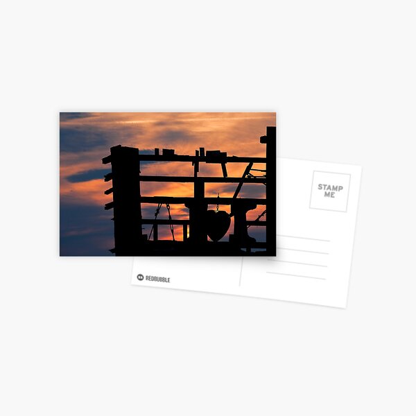 Sunset sur la Grave 2 Postcard