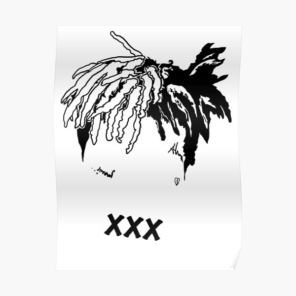 Xxxtentation Posters Redbubble - bad xxtentation roblox id