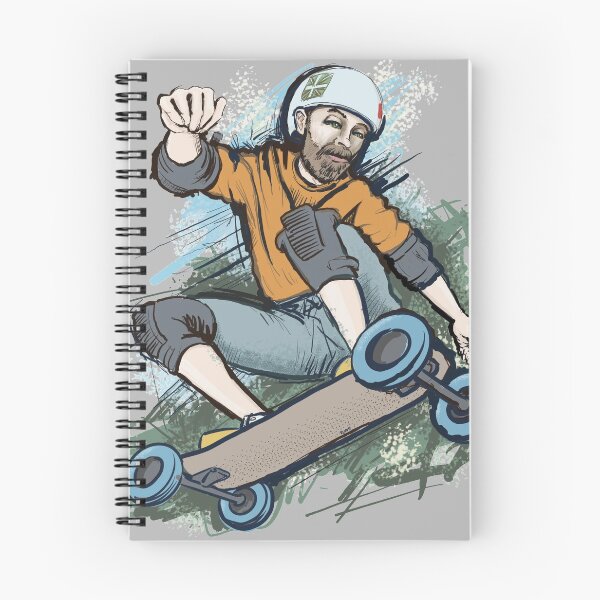 Item preview, Man riding mountainboard designed and sold by motylanoga.