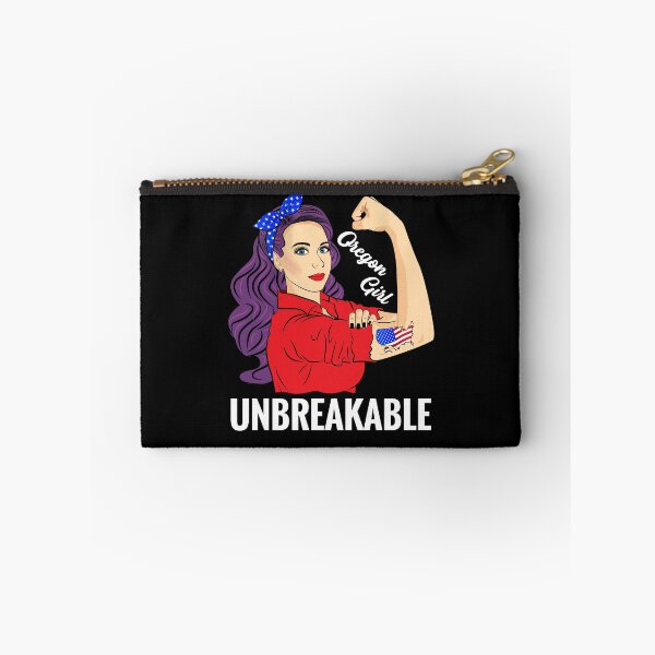 Item preview, Oregon Girl Unbreakable Women OR State Patriotic designed and sold by ZNOVANNA.