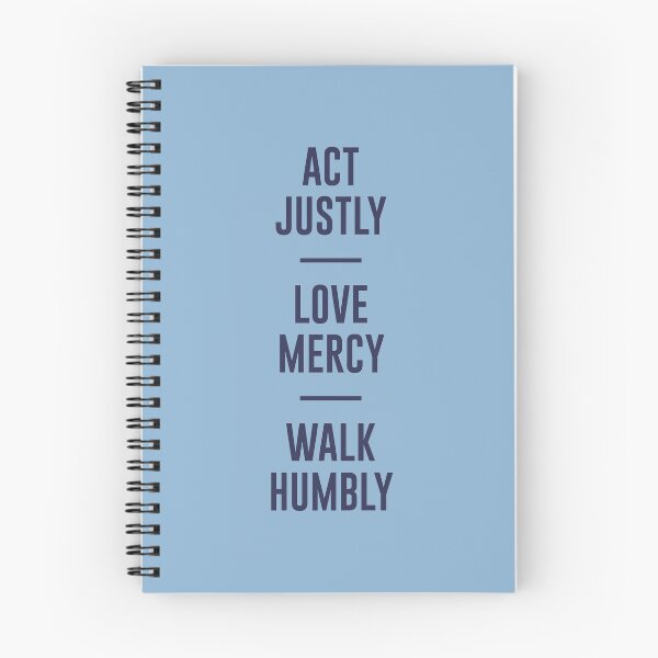 Item preview, Actúa con justicia, ama la misericordia, camina con humildad designed and sold by elizaldesigns.