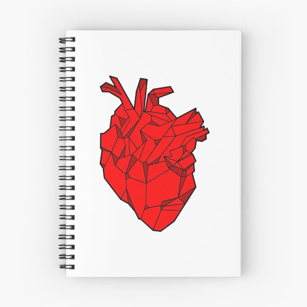 Item preview, red broken heart, stone designed and sold by Marcin Adrian.
