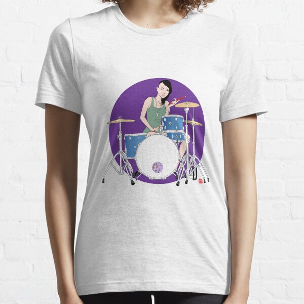 Drummer Girl Essential T-Shirt