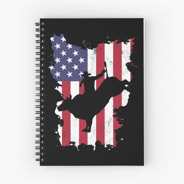 Item preview, Bull Riding Patriotic designed and sold by 4tomic.