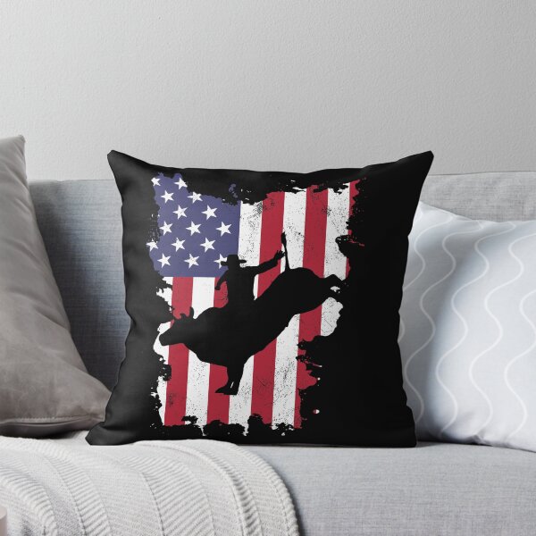 Item preview, Bull Riding Patriotic designed and sold by 4tomic.