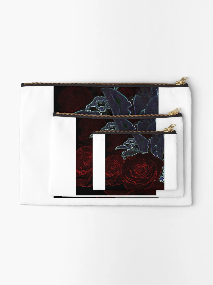 Thumbnail 2 of 4, Zipper Pouch, BLEEDING ROSES designed and sold by BOLLA67.