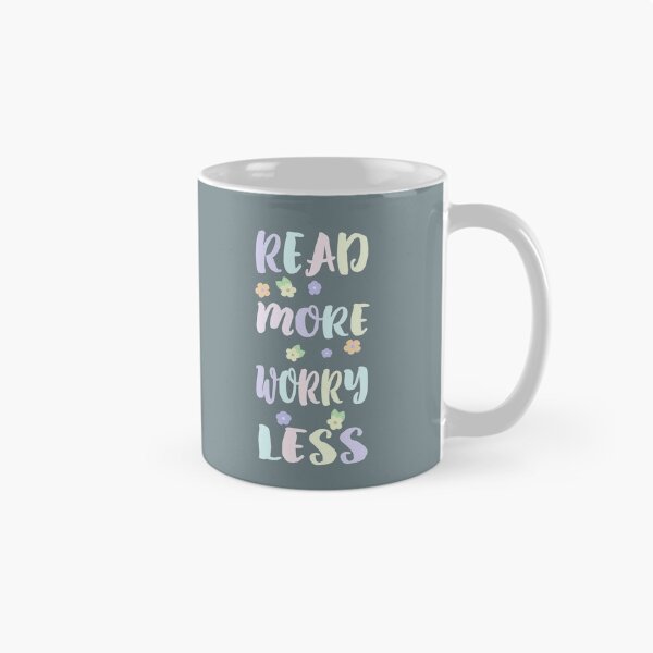 Item preview, Read more worry less  designed and sold by TheaDesign.