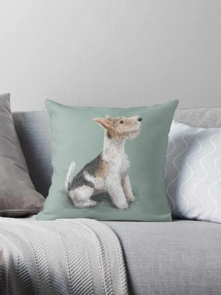 Item preview, Erik the Fox Terrier designed and sold by Elspeth Rose Design.