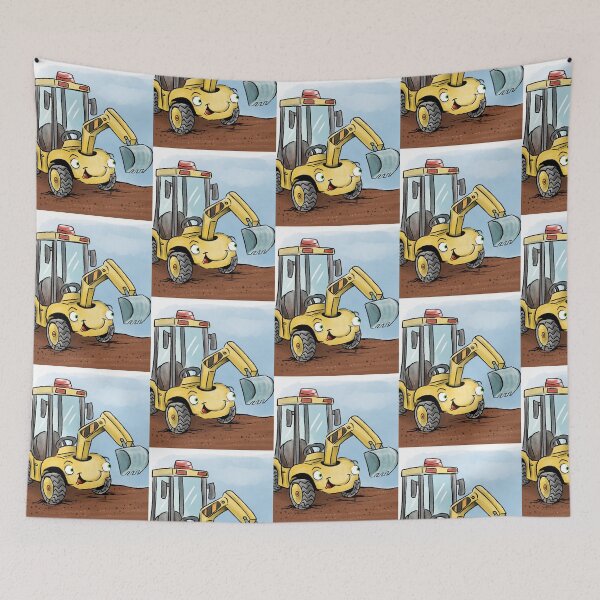 Item preview, Happy Yellow Digger designed and sold by Matt Corrigan.