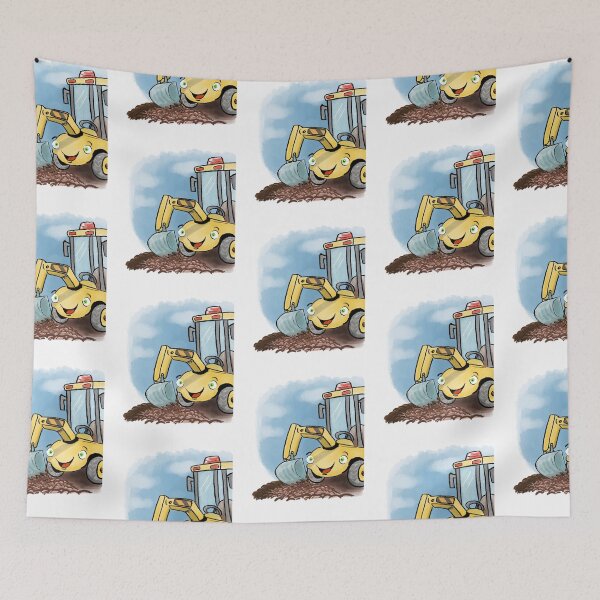 Item preview, Happy Yellow Digger Digging designed and sold by Matt Corrigan.