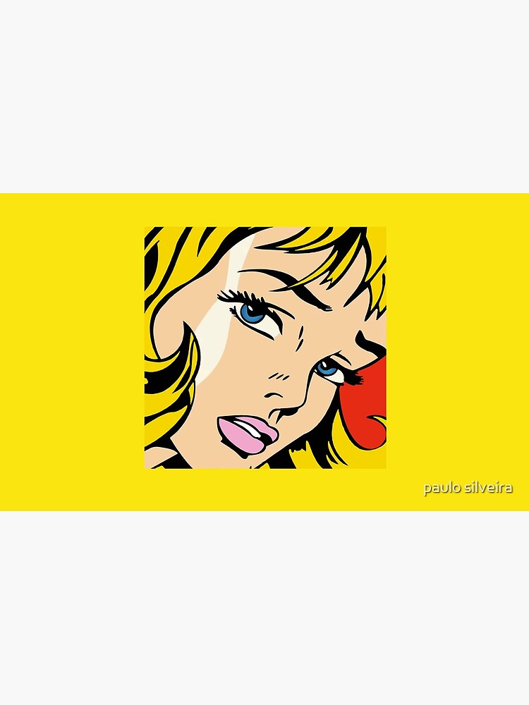 A vectorised and reworked pop art of Roy Lichtenstein by hypnotzd