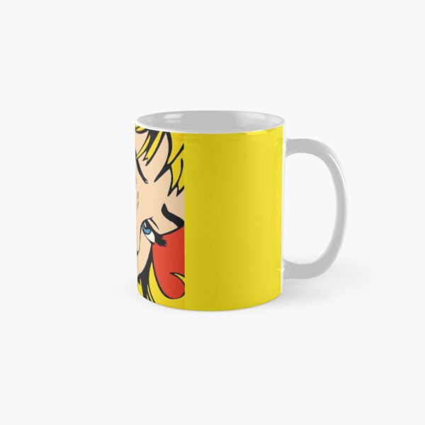 A vectorised and reworked pop art of Roy Lichtenstein Classic Mug