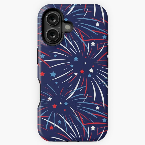 Item preview, Red White Blue Fireworks Stars designed and sold by ironydesigns.