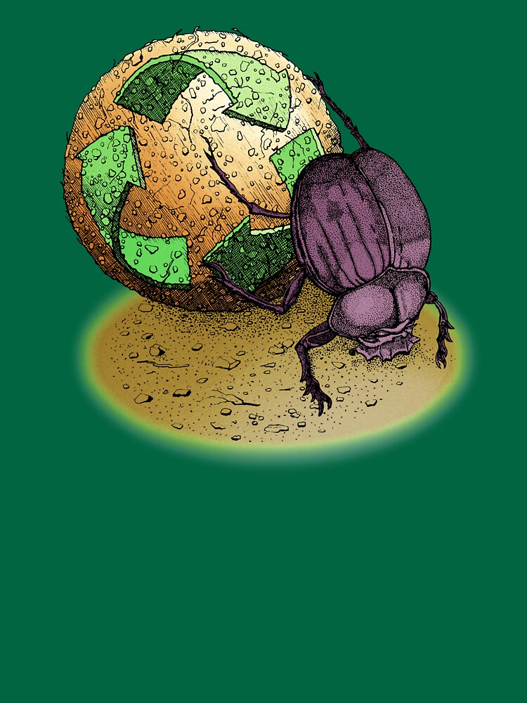 dung beetle t shirt