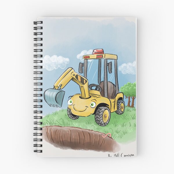 Item preview, Original Diggety Digger Yellow Digger cartoon designed and sold by Matt Corrigan.