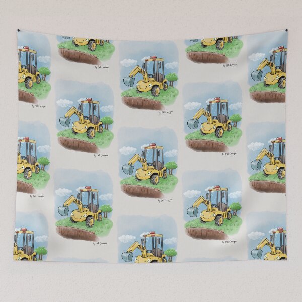 Item preview, Original Diggety Digger Yellow Digger cartoon designed and sold by Matt Corrigan.