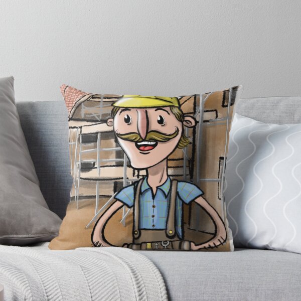 Item preview, Dan the Builder cartoon designed and sold by Matt Corrigan.