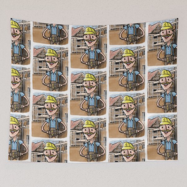 Item preview, Dan the Builder cartoon designed and sold by Matt Corrigan.
