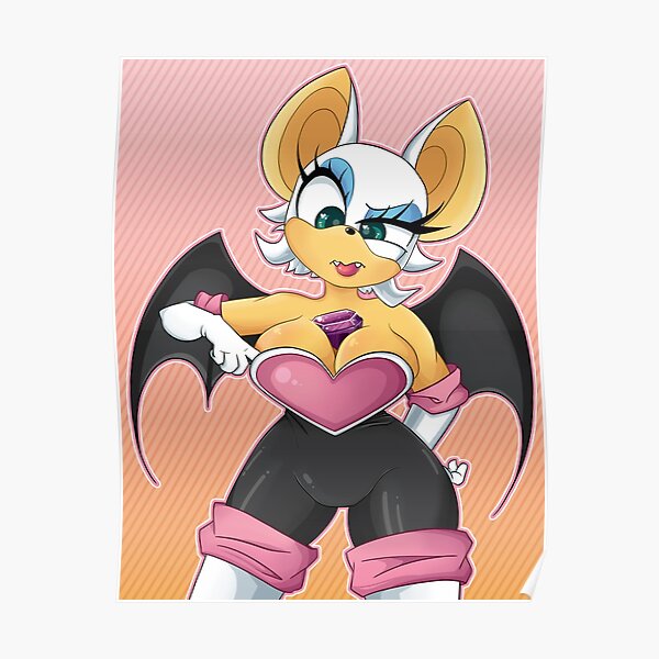 Rouge the Bat: Stuck Chaos Emerald Poster