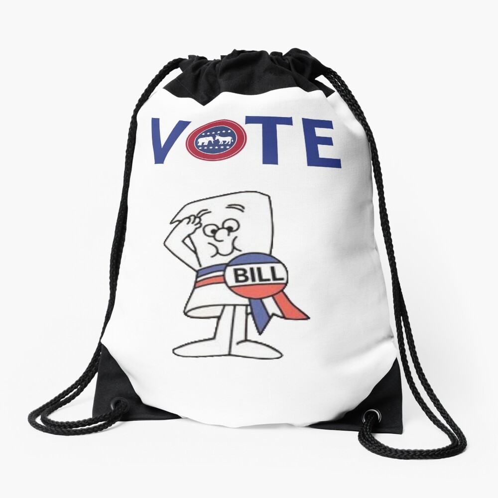 vote Drawstring Bag