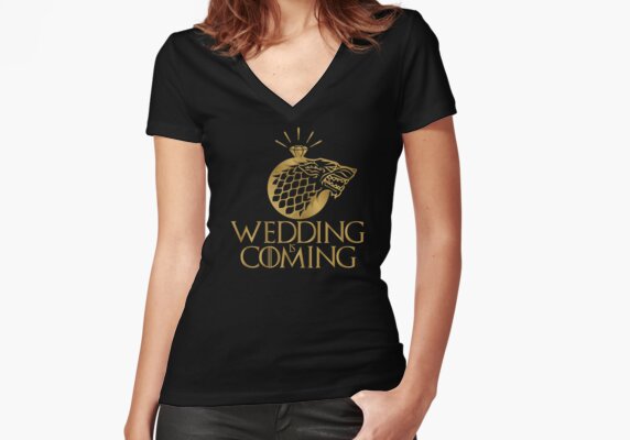 Wedding is coming game of trones T-shirt