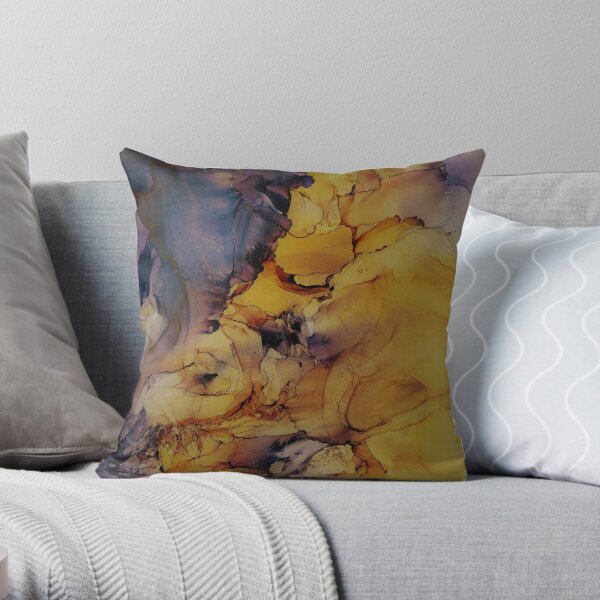 Wild river Throw Pillow