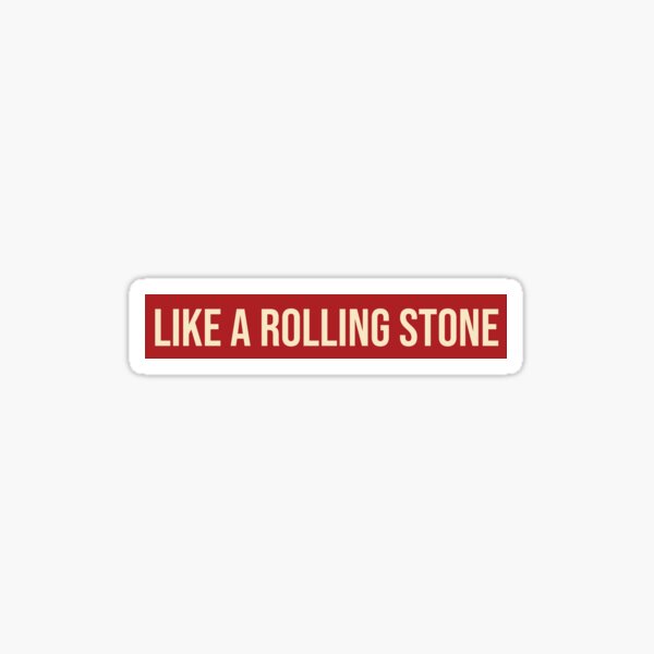 like a... Sticker